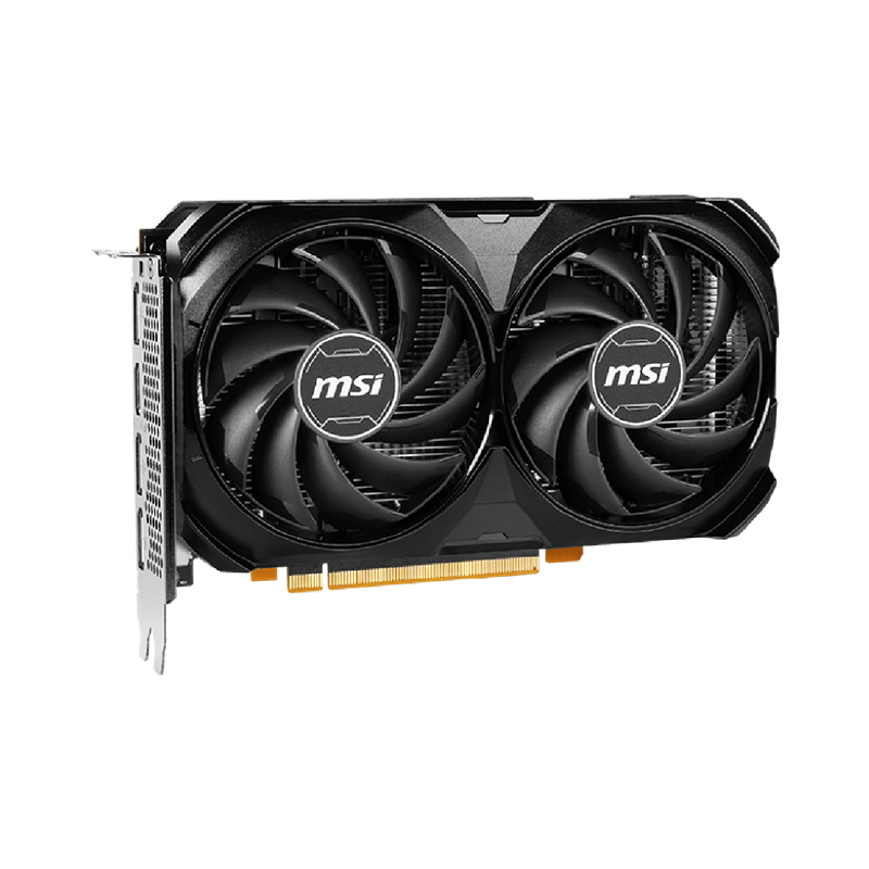 Tarjeta Gráfica MSI Nvidia GeForce RTX 4060 VENTUS 2X BLACK OC - 8GB GDDR6, 128-bit, PCI Express 4.0, 1x HDMI, 3x DisplayPort, 2x Abanicos