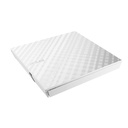 Unidad Optica Asus SDRW-08D2S-U/WHT - 8X Slim-Regrabadora de DVD Externo, 5X DVD-RAM, 6X DVD+/-R (Dual Layer), USB 2.0, color blanco.
