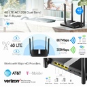 Enrutador Cudy WiFi Móvil 4G LTE, velocidad Hasta 150Mbps, soporta hasta 32 dispositivo.