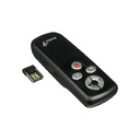Presentador inalámbrico con puntero láser Genius Media Pointer 100 - Alcance hasta 10m, Receptor USB, 5 Botones