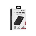 Caja Portable 2.5" Argom Enclosure - SATA a USB 3.0, velocidad hasta 5Gbps, carcasa plástica, color negro.