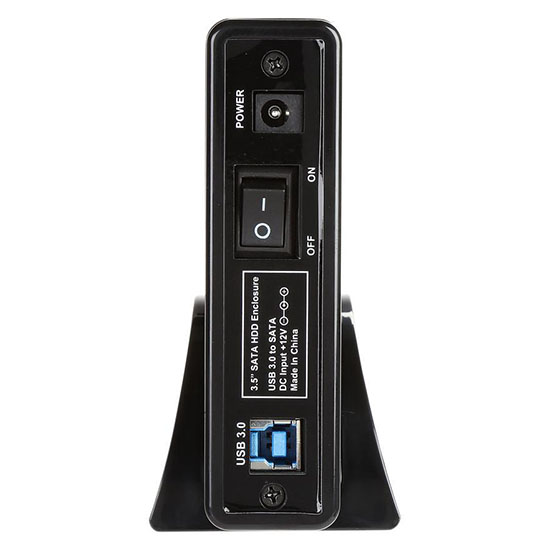 Caja Portable 3.5" Vantec NexStar TX NST-328S3-BK - USB 3.0, Caja Portable para Disco Duro SATA, material de aluminio, color negro.