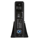 Caja Portable 3.5" Vantec NexStar TX NST-328S3-BK - USB 3.0, Caja Portable para Disco Duro SATA, material de aluminio, color negro.