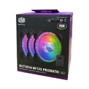 Abanico Cooler Master Masterfan MF120 Prismatic - RGB Gen2, 3 in 1 para gabinete caja 120mm, 650-1800 RPM, conector 4 pines.