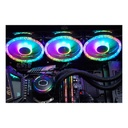 Abanico Cooler Master Masterfan MF120 Prismatic - RGB Gen2, 3 in 1 para gabinete caja 120mm, 650-1800 RPM, conector 4 pines.