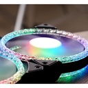 Abanico Cooler Master Masterfan MF120 Prismatic - RGB Gen2, 3 in 1 para gabinete caja 120mm, 650-1800 RPM, conector 4 pines.