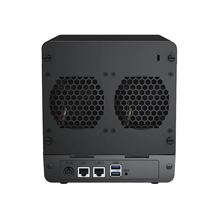 DiskStation NAS Synology DS423 - De 4 bahía SATA 6Gb/s, Realtek RTD1619B a 1.7 GHz, 2GB DDR4, 1Gbit Red, 2x USB 3.0.