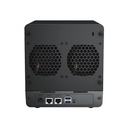 DiskStation NAS Synology DS423 - De 4 bahía SATA 6Gb/s, Realtek RTD1619B a 1.7 GHz, 2GB DDR4, 1Gbit Red, 2x USB 3.0.
