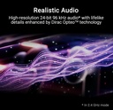 Audífono IA ASUS ROG Cetra True Wireless R55ES ROG CETRA TWS SPEED NOVA/BLK - Inalámbrico, Bluetooth y 2,4 GHz, batería de 46 horas, RGB, color negro.