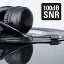 Tarjeta de Sonido Externa USB Tipo C Sharkoon Mobile DAC – compatible con PCs/Notebooks/Android, Negro