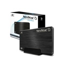 Caja Portable 3.5" Vantec NexStar 6G - USB 3.0, Caja Portable para Disco Duro SATA, material de aluminio, color negro.