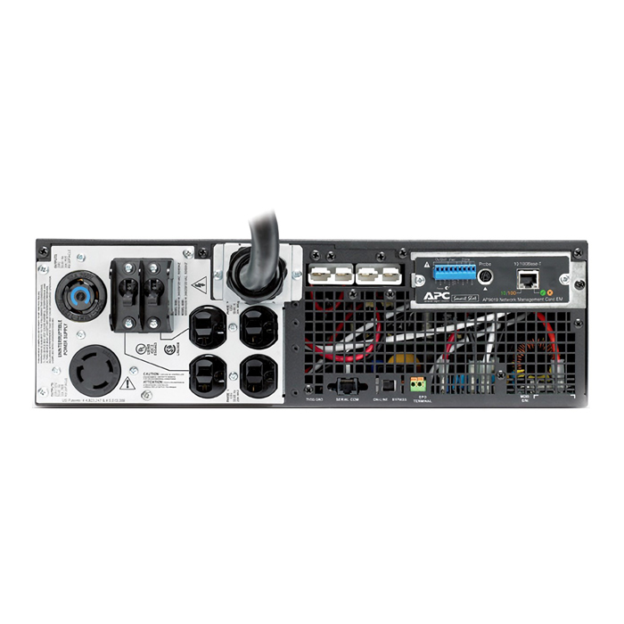 Batería de respaldo APC Smart-UPS RT 6000VA RM-SURTD6000RMXLP3U- En línea (on-line), 4200W, 6000VA, entrada 208V, salida 120V/208V, rackmount 3U.