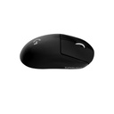 Mouse Logitech Pro X SuperLight - Ratón óptico inalámbrico, sensor HERO, 25K dpi, 5 botones, 2.4 GHz usb, color negro.