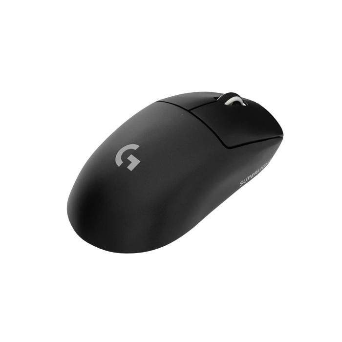 Mouse Logitech Pro X SuperLight - Ratón óptico inalámbrico, sensor HERO, 25K dpi, 5 botones, 2.4 GHz usb, color negro.