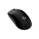 Mouse Logitech Pro X SuperLight - Ratón óptico inalámbrico, sensor HERO, 25K dpi, 5 botones, 2.4 GHz usb, color negro.