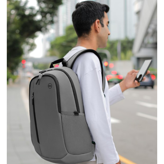 Mochila Dell EcoLoop Urban CP4523G - para portátiles de 15", color gris.