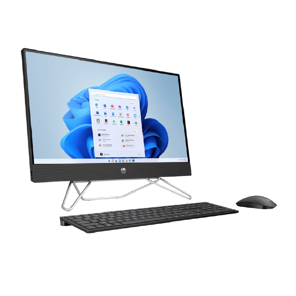 Computadora HP 24-cb1014la AIO - Pantalla 23.8" FHD, Intel Core i5-1235U, 8GB DDR4, 512GB SSD, wifi, bluetooth, webcam, Windows 11 home español.