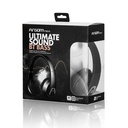Auricular Argom ARG-HS-2610BK Sound Bass BT - Audífonos con micrófono, inalámbrico, Bluetooth, color Negro.