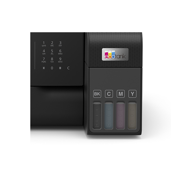 Impresora Multifuncional Epson EcoTank L5590 - Impresora-escáner-copiadora,fax, tecnología de tanques de tinta, 33ppm negro, 20ppm color, wifi, color negro.