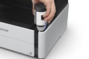 Impresora Multifuncional Epson EcoTank M2170 - Impresora-escáner-copiadora, res. 1200 x 2400 dpi, 39ppm negro, pantalla a color de 1,4", wifi, usb 2.0, Ciclo Mensual Maximo hasta: 20,000 paginas, Color Blanca.