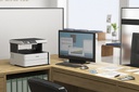 Impresora Multifuncional Epson EcoTank M2170 - Impresora-escáner-copiadora, res. 1200 x 2400 dpi, 39ppm negro, pantalla a color de 1,4", wifi, usb 2.0, Ciclo Mensual Maximo hasta: 20,000 paginas, Color Blanca.