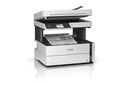 Impresora Multifuncional Epson EcoTank M3170 - Impresora-escáner-copiadora, res. 1200 x 2400 dpi, 39ppm negro, pantalla a color de 2,44", wifi, usb 2.0, Ciclo Mensual Maximo hasta: 20,000 paginas, Color Blanca.