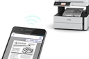 Impresora Multifuncional Epson EcoTank M3170 - Impresora-escáner-copiadora, res. 1200 x 2400 dpi, 39ppm negro, pantalla a color de 2,44", wifi, usb 2.0, Ciclo Mensual Maximo hasta: 20,000 paginas, Color Blanca.