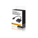 Adaptador de HDMI a VGA Argom - Convierte la señal digital HDMI(macho) a señal análoga VGA(hembra), conecta tu laptop a tu plasma o LCD.