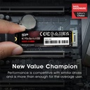 Unidad de Estado Sólido (SSD) Silicon Power UD90 - Capacidad de 4TB, 5000MB/s de lectura, 4800MB/s de escritura, NVMe PCIe Gen4, M.2 2280.