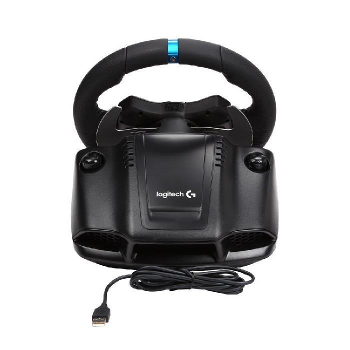 Gamepad Logitech G29 Racing Wheel - Volante con force feedback con 2 motores, cuero cosido a mano, usb, para PC, PS3&PS4.