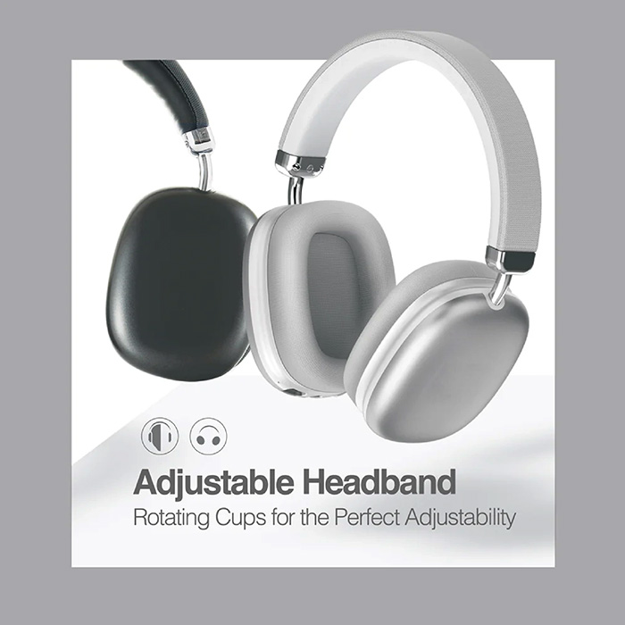 Auricular Argom ARG-HS-2353BK Ultimate Sound BT Live - Audífonos con micrófono, inalámbrico, Bluetooth, color Negro.