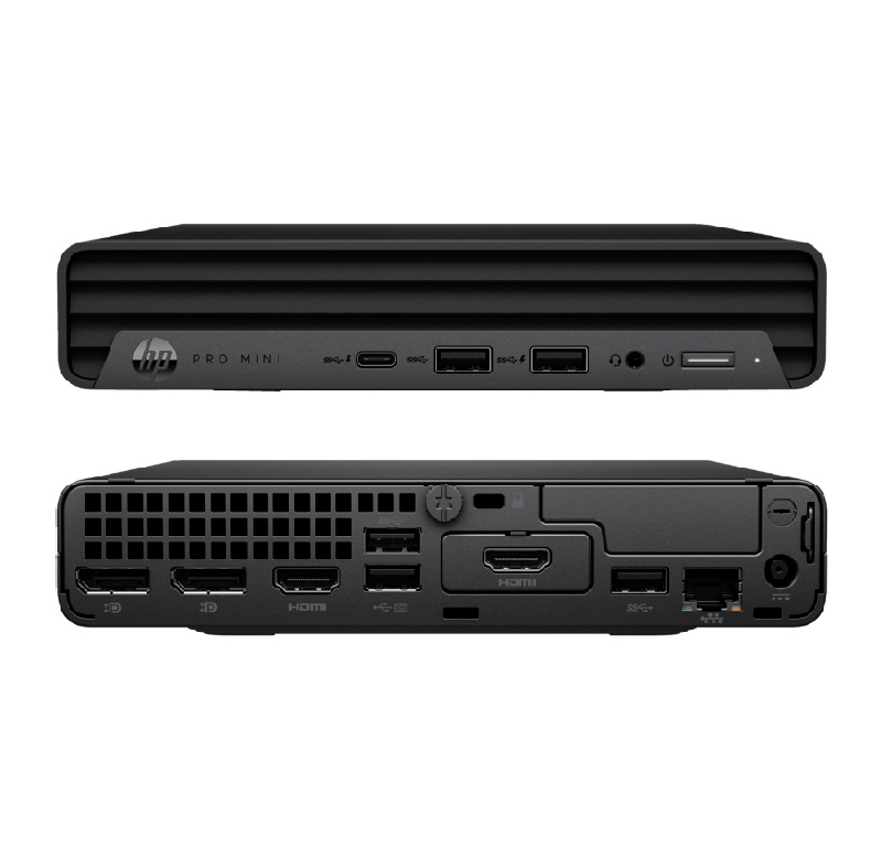 Computadora HP Pro Mini 400 G9R - Intel Core i7-13700T, 8GB DDR4, 512GB SSD, Windows 11 Pro, Español 9L8Y6LA#ABM