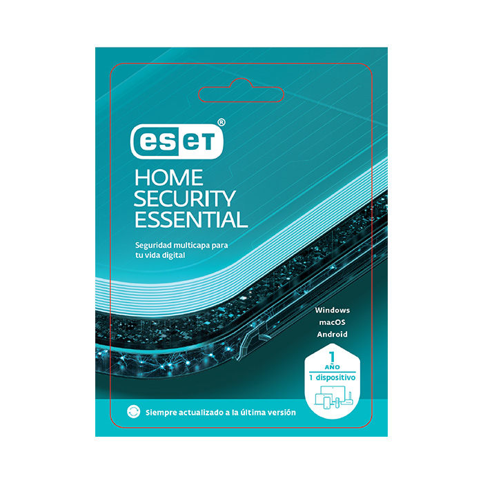 Antivirus Eset Home Security Essencial  - 1 Dispositivo, 1 Año