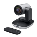 Logitech PTZ Pro 2 - Cámara Video Conferencia FHD 1080, Panorámica de 260°, enfoque automático, Zoom FHD 10x, Bluetooth, Control Remoto, Negro 960-001184