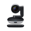 Logitech PTZ Pro 2 - Cámara Video Conferencia FHD 1080, Panorámica de 260°, enfoque automático, Zoom FHD 10x, Bluetooth, Control Remoto, Negro 960-001184