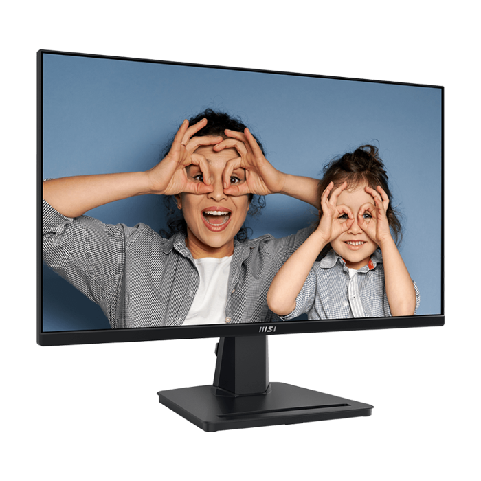 Monitor MSI PRO MP251, 24,5" Serie Profesional , Full HD (1920 x 1080), IPS,100 Hz, 1ms, 16:9, 1300:1, 1x D-Sub (VGA), 1x HDMI, Negro.