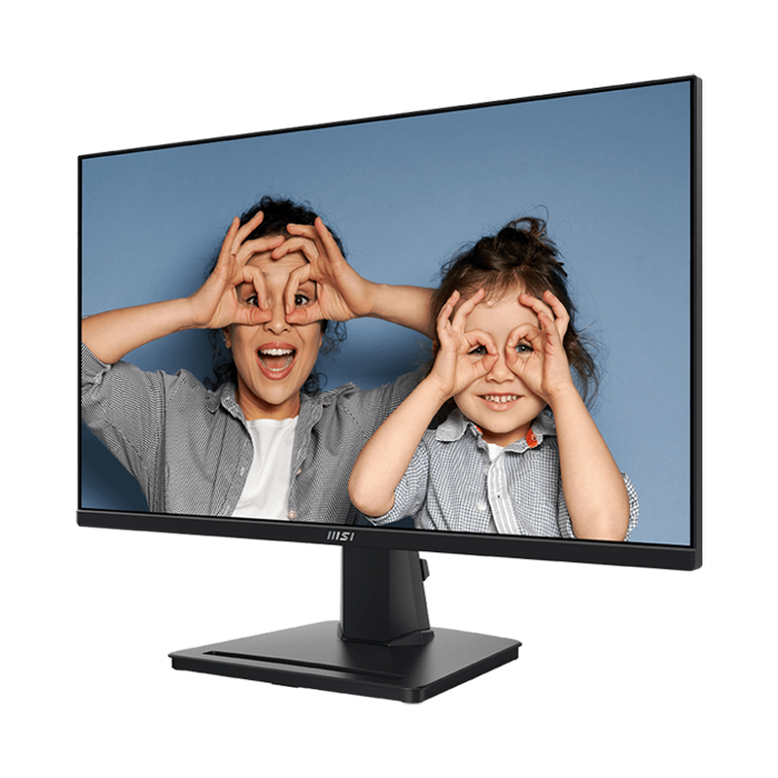 Monitor MSI PRO MP251, 24,5" Serie Profesional , Full HD (1920 x 1080), IPS,100 Hz, 1ms, 16:9, 1300:1, 1x D-Sub (VGA), 1x HDMI, Negro.