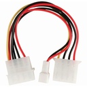Cable adaptador para Abanico de 2-Pines a Molex.