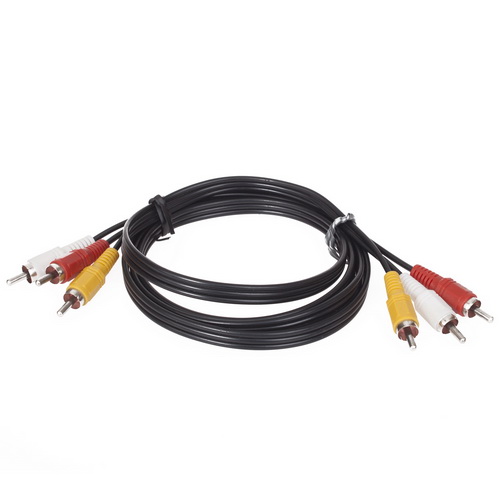 Cable de audio VCOM CV033 - Cable de 2RCA macho a 2RCA macho, para conectar dispositivos, 1.5m (5pies).