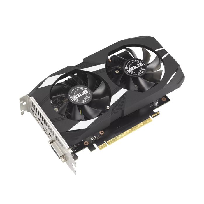 Tarjeta de Video Asus DUAL-RTX3050-O6G - Nvidia GeForce RTX 3050, 6GB GDDR6, 96-bit, PCI-E 4.0, 1x DisplayPort, 1x HDMI, 1x DVI-D, 2x Abanico