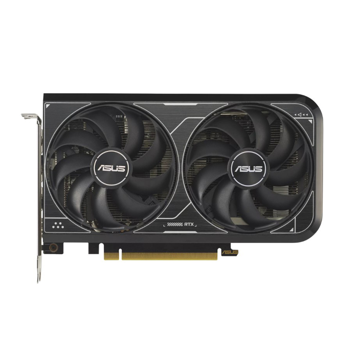 Tarjeta de video Asus DUAL-RTX4060-O8G-V2 - Nvidia GeForce RTX 4060, capacidad de 8GB GDDR6, 128-bit, PCI-E 4.0, 3x displayPort, 1x HDMI, 2x abanicos. DUAL-RTX4060-O8G-V2