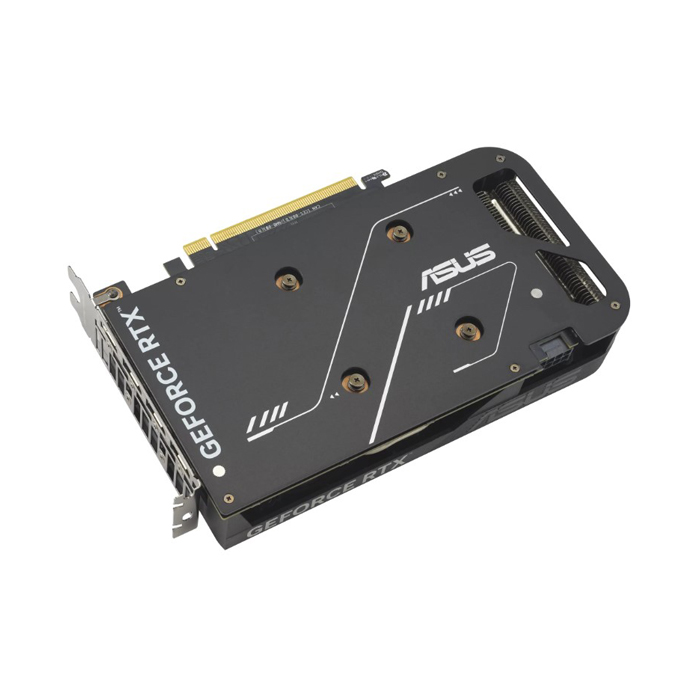 Tarjeta de video Asus DUAL-RTX4060-O8G-V2 - Nvidia GeForce RTX 4060, capacidad de 8GB GDDR6, 128-bit, PCI-E 4.0, 3x displayPort, 1x HDMI, 2x abanicos. DUAL-RTX4060-O8G-V2