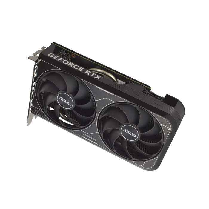 Tarjeta de video Asus DUAL-RTX4060-O8G-V2 - Nvidia GeForce RTX 4060, capacidad de 8GB GDDR6, 128-bit, PCI-E 4.0, 3x displayPort, 1x HDMI, 2x abanicos. DUAL-RTX4060-O8G-V2