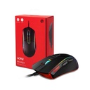 Mouse ADATA XPG Primer PRIMER-BKCWW - Ratón óptico alámbrico para gamer, iluminación rgb, 7 botones programables, sensor óptico PMW3360, 12K dpi, usb, color negro.