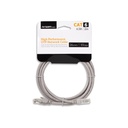 Cable de Red UTP Argom ARG-CB-1552 Cat6 de 6.5 pies - RJ45, 26 AWG, Gris