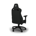 Silla Gamer Corsair TC200 Soft Fabric CF-9010049-WW - Ajustable, tela suave y transpirable, estructura de acero, apoyabrazos, color negro