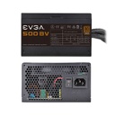 Fuente de Poder EVGA 500W BV - Potencia de 500W, 24 pines ATX, conectores 1x 4+4 pin, 2x 6+2 pin PCI-Express, 4x SATA, abanico silencioso 120mm, 80 plus bronce 100-BV-0500-K1