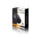 Mouse Argom - Ratón óptico, ergonómico, 800 dpi, 3 botones, usb, color negro.