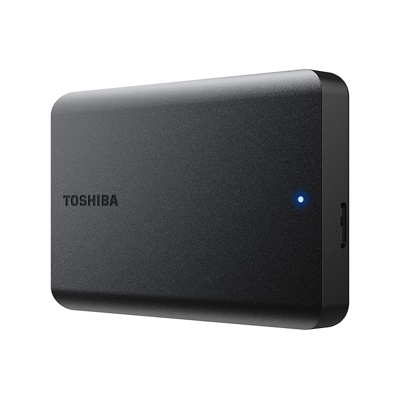 Disco Duro portátil 2.5" Toshiba Canvio Basics - USB 3.0, con capacidad de 4TB, alimentado por USB, externo, color negro. HDTB540XK3CA