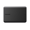 Disco Duro portátil 2.5" Toshiba Canvio Basics - USB 3.0, con capacidad de 4TB, alimentado por USB, externo, color negro. HDTB540XK3CA